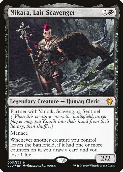 Nikara, Lair Scavenger - Commander 2020:  - 3 - Near Mint Foil