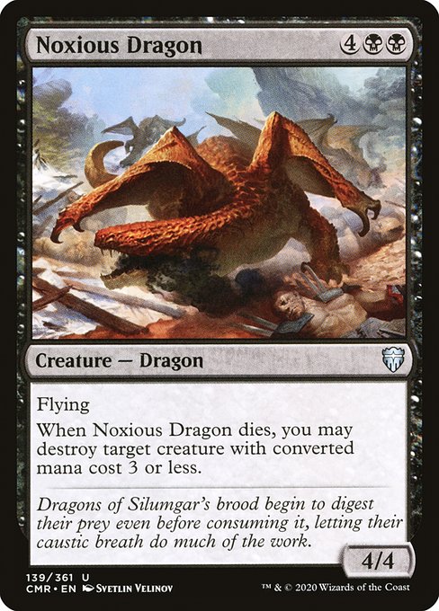 Noxious Dragon - Commander Legends:  - 139 - Near Mint