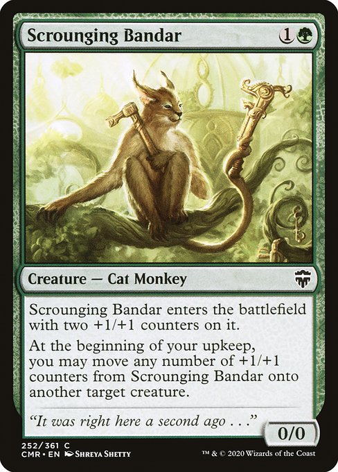 Scrounging Bandar - Commander Legends:  - 252 - Lightly Played