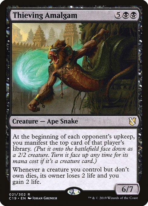 Thieving Amalgam - Commander 2019:  - 21 - Near Mint