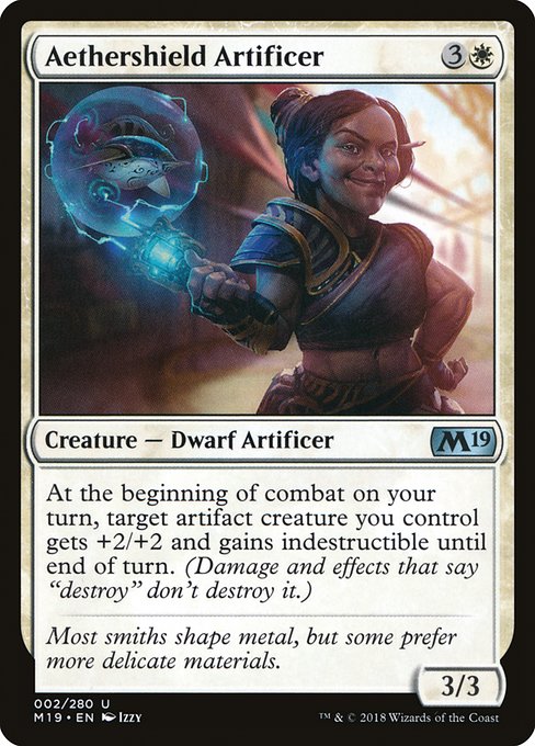 Aethershield Artificer - Core Set 2019:  - 2 - Near Mint