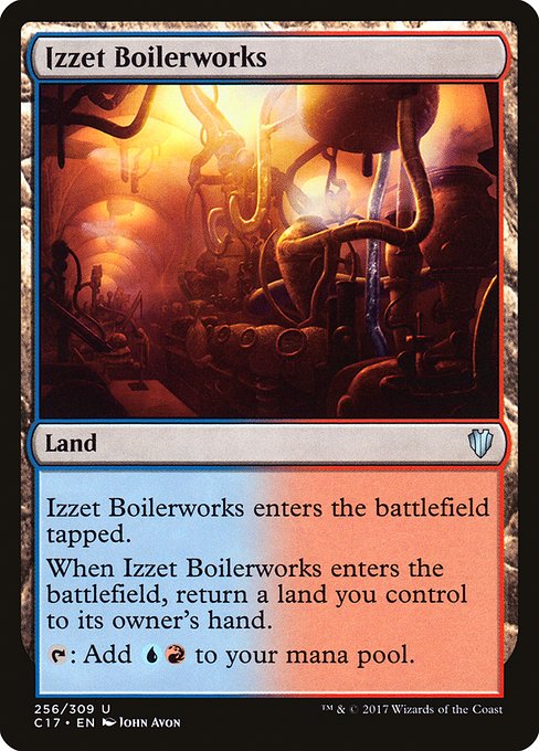 Izzet Boilerworks - Commander 2017:  - 256 - Lightly Played