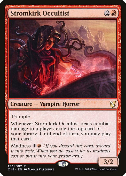 Stromkirk Occultist - Commander 2019:  - 153 - Lightly Played