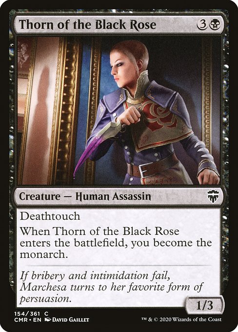 Thorn of the Black Rose - Commander Legends:  - 154 - Near Mint