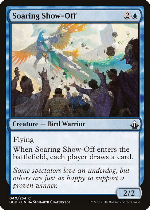 Soaring Show-Off - Battlebond:  - 40 - Lightly Played