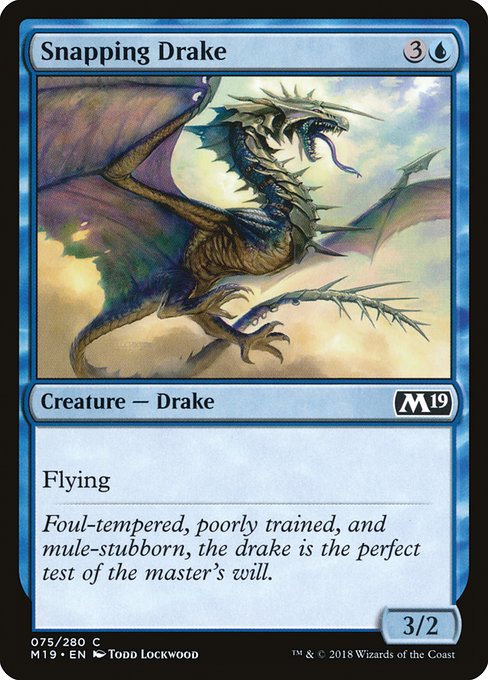 Snapping Drake - Core Set 2019:  - 75 - Near Mint