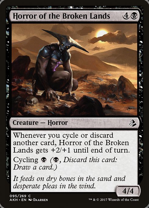 Horror of the Broken Lands - Amonkhet:  - 95 - Lightly Played