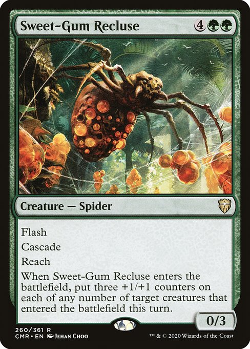 Sweet-Gum Recluse - Commander Legends:  - 260 - Near Mint