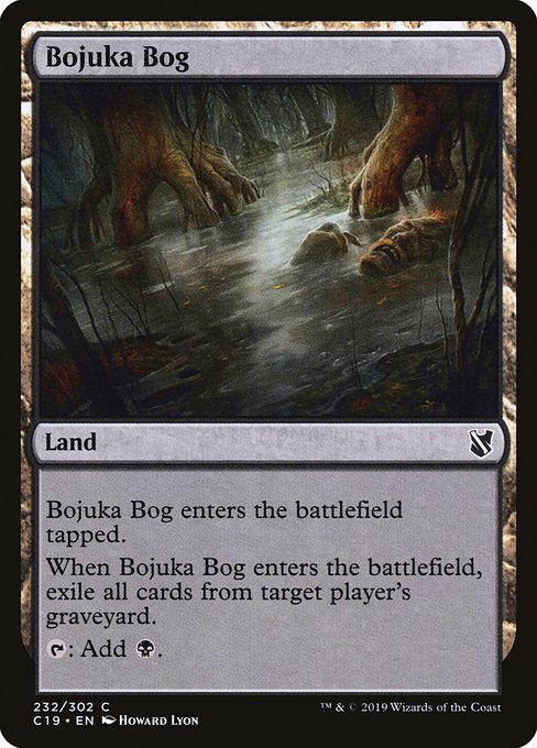 Bojuka Bog - Commander 2019:  - 232 - Lightly Played