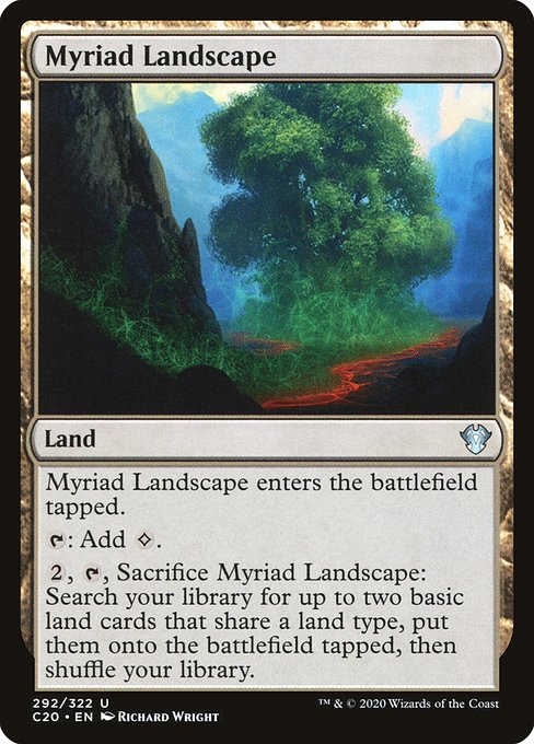 Myriad Landscape - Commander 2020:  - 292 - Near Mint