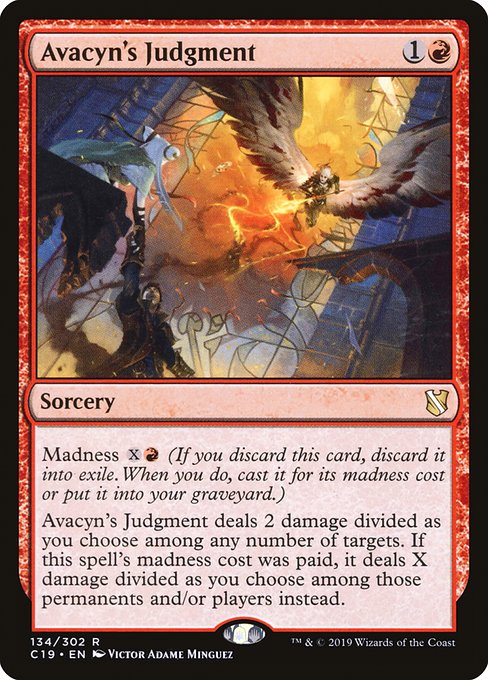 Avacyn's Judgment - Commander 2019:  - 134 - Near Mint