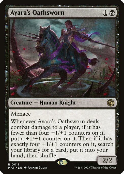 Ayara's Oathsworn - March of the Machine: The Aftermath:  - 11 - Near Mint Foil