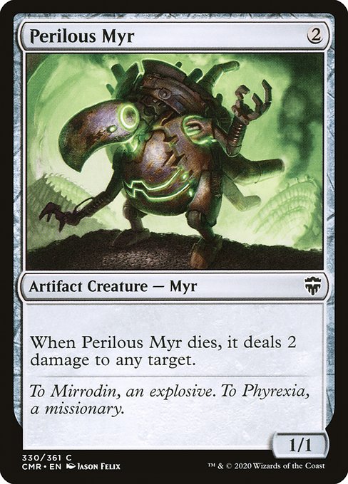 Perilous Myr - Commander Legends:  - 330 - Near Mint