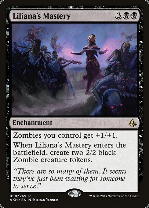 Liliana's Mastery - Amonkhet:  - 98 - Lightly Played