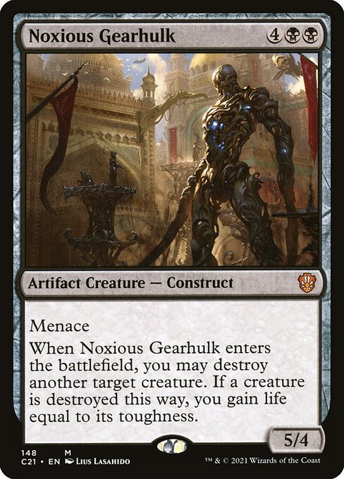 Noxious Gearhulk - Commander 2021:  - 148 - Near Mint