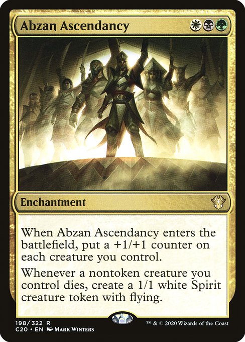 Abzan Ascendancy - Commander 2020:  - 198 - Near Mint