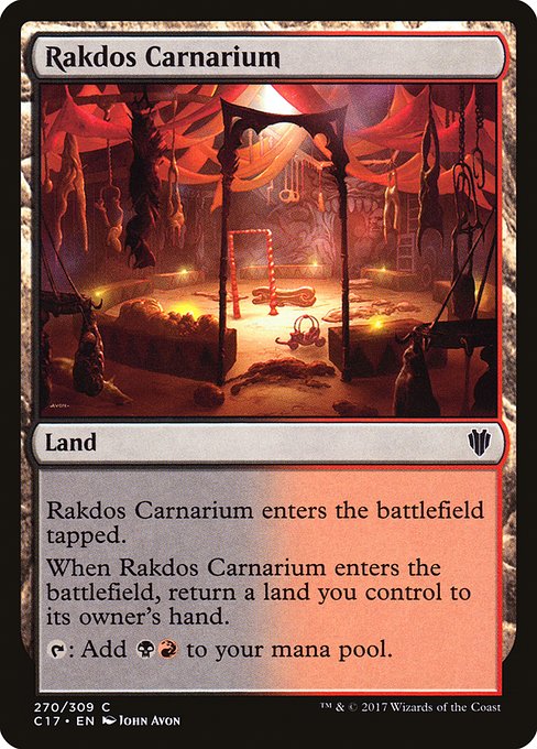 Rakdos Carnarium - Commander 2017:  - 270 - Lightly Played