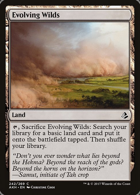 Evolving Wilds - Amonkhet:  - 242 - Lightly Played