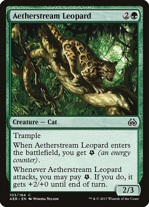 Aetherstream Leopard - Aether Revolt:  - 103 - Near Mint