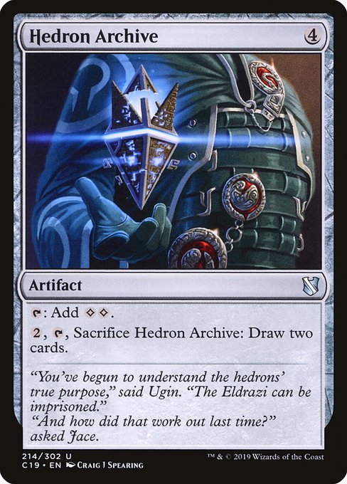 Hedron Archive - Commander 2019:  - 214 - Lightly Played