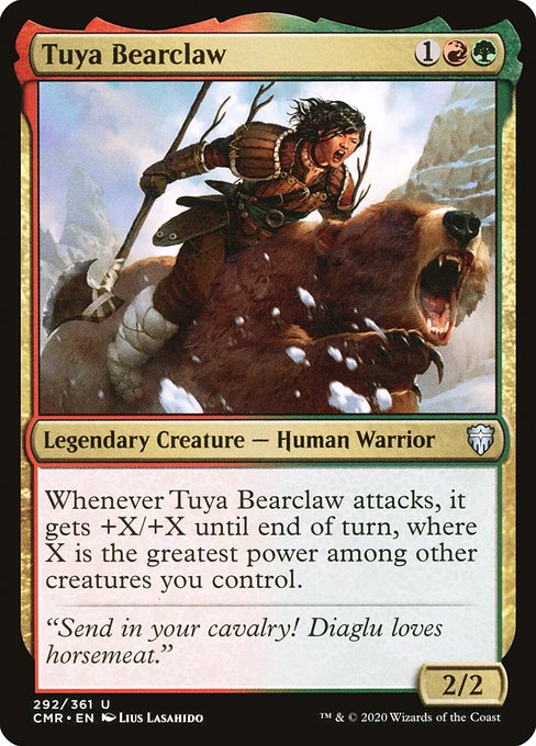 Tuya Bearclaw - Commander Legends:  - 292 - Near Mint