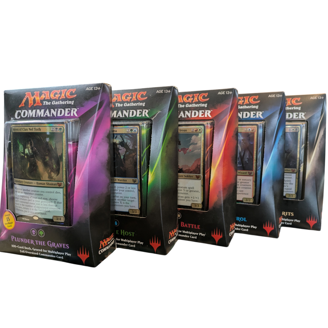 Commander 2015 (C15) - Set of 5 Commander Precon Decks