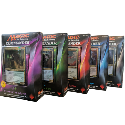 Commander 2015 (C15) - Set of 5 Commander Precon Decks