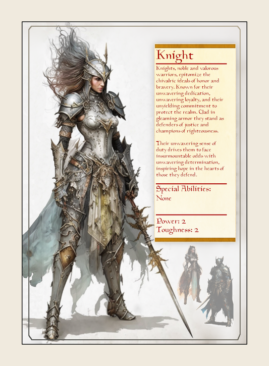 Knight Monster Profile Token