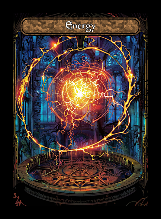 Energy Stained Glass Token