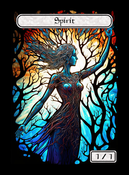 Spirit Stained Glass Token