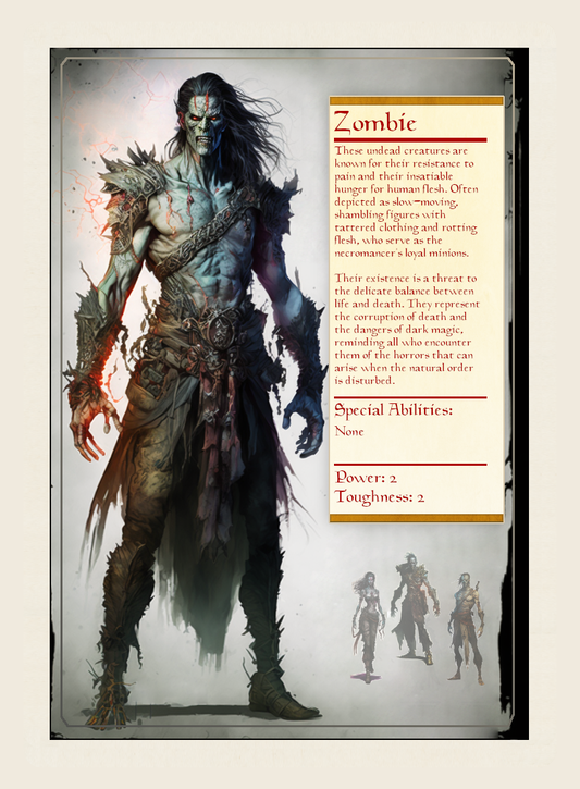 Zombie Monster Profile Token