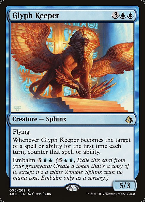 Glyph Keeper - Amonkhet:  - 55 - Lightly Played