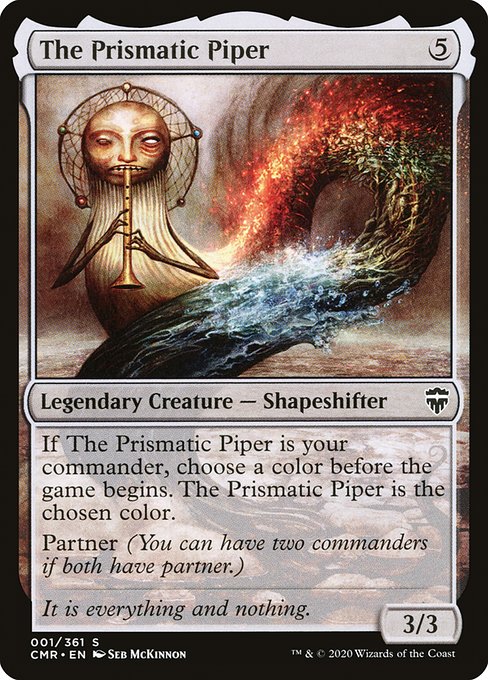 The Prismatic Piper - Commander Legends:  - 1 - Near Mint