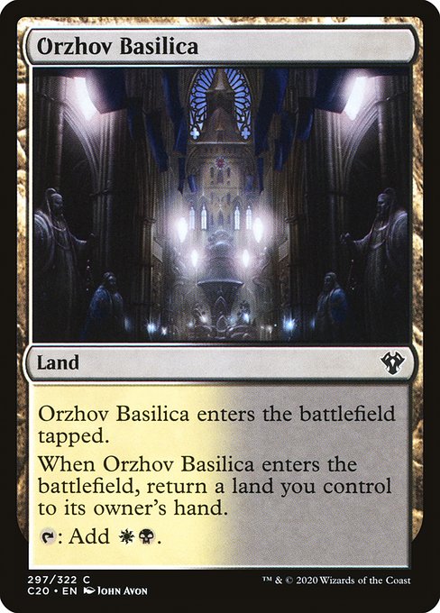 Orzhov Basilica - Commander 2020:  - 297 - Near Mint