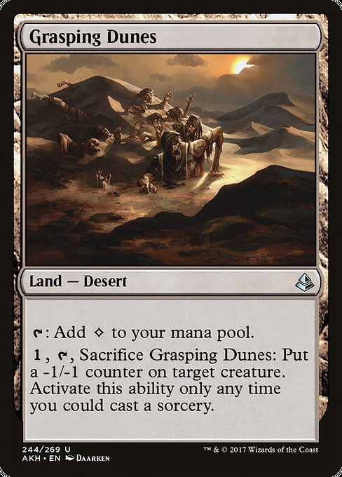 Grasping Dunes - Amonkhet:  - 244 - Lightly Played