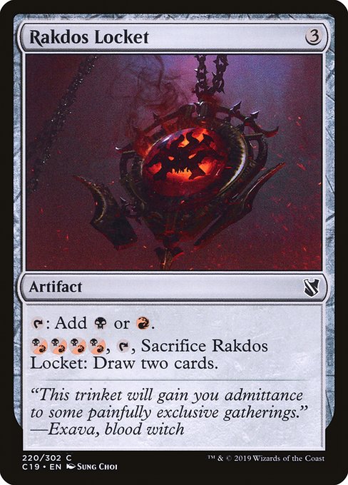 Rakdos Locket - Commander 2019:  - 220 - Lightly Played