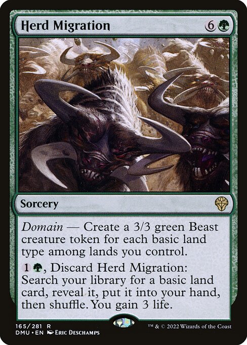 Herd Migration - Dominaria United:  - 165 - Near Mint