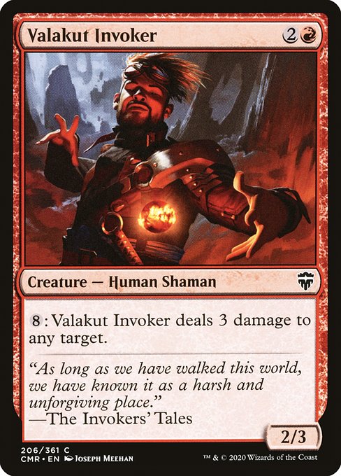 Valakut Invoker - Commander Legends:  - 206 - Near Mint