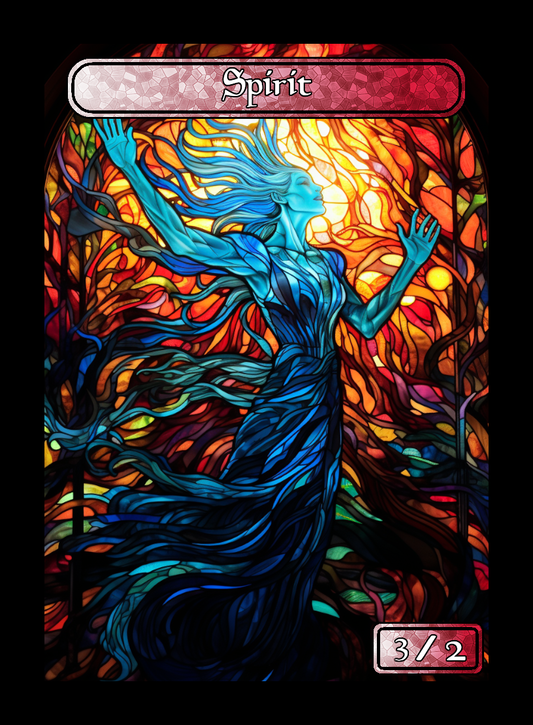 Spirit Stained Glass Token