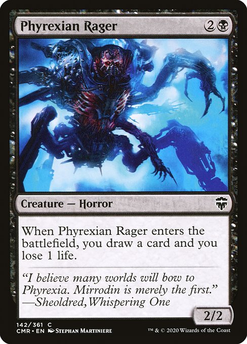 Phyrexian Rager - Commander Legends:  - 142 - Near Mint