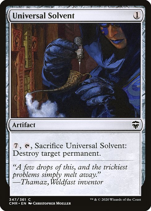 Universal Solvent - Commander Legends:  - 347 - Lightly Played