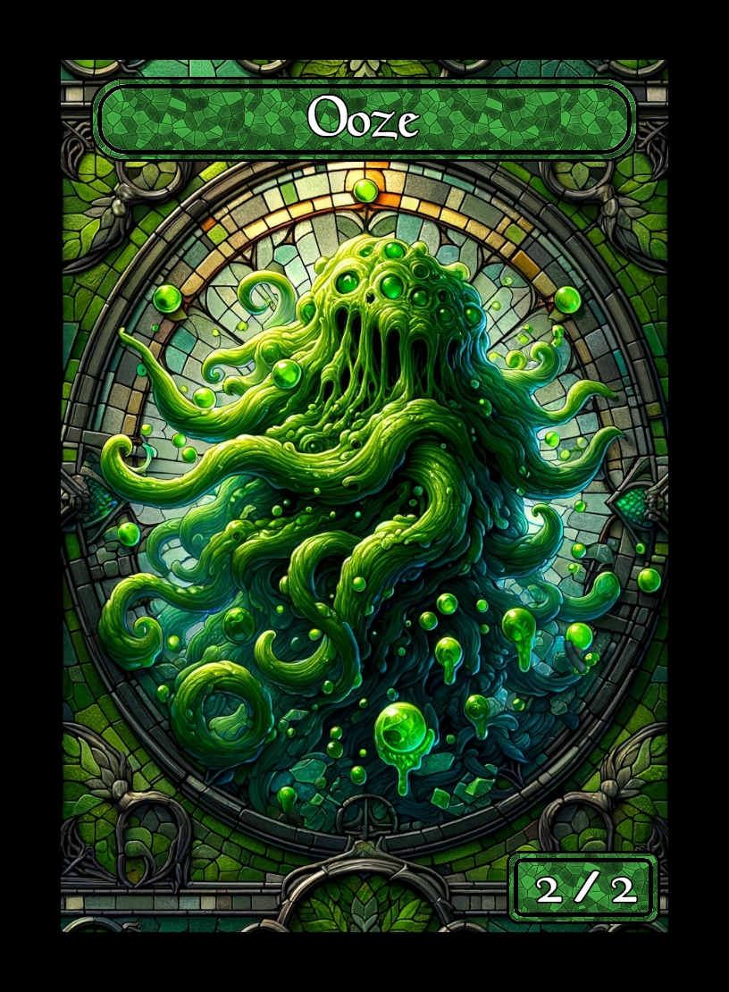 Ooze Stained Glass Token