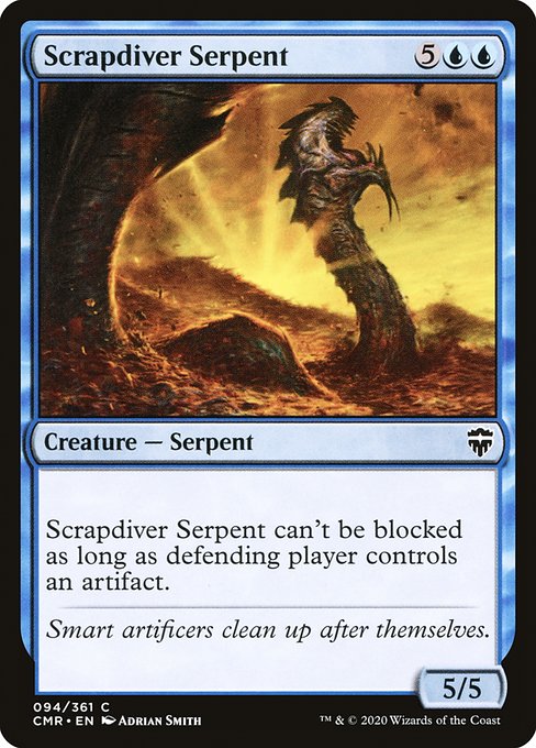 Scrapdiver Serpent - Commander Legends:  - 94 - Near Mint