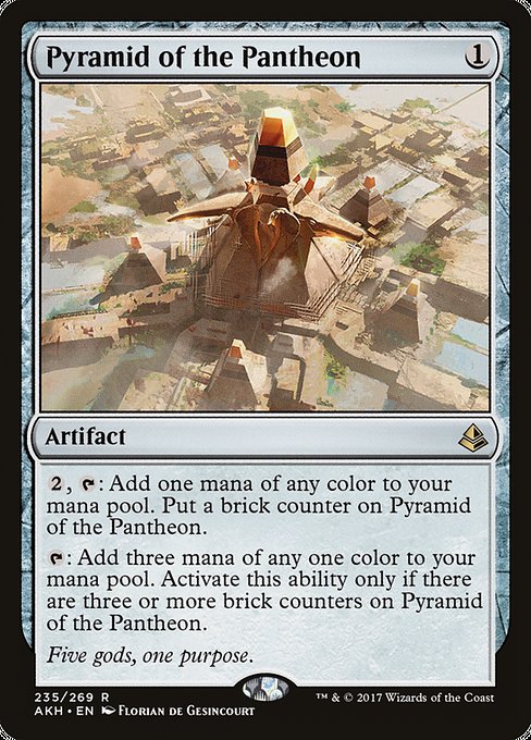 Pyramid of the Pantheon - Amonkhet:  - 235 - Lightly Played