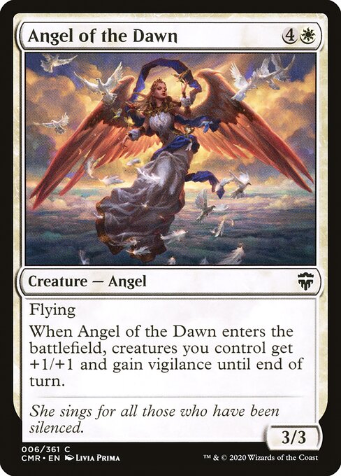 Angel of the Dawn - Commander Legends:  - 6 - Near Mint