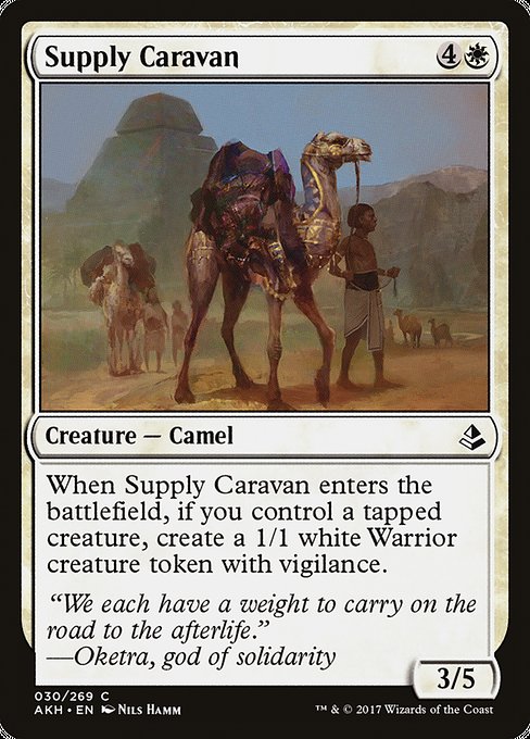 Supply Caravan - Amonkhet:  - 30 - Lightly Played