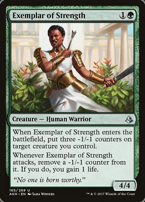 Exemplar of Strength - Amonkhet:  - 165 - Lightly Played