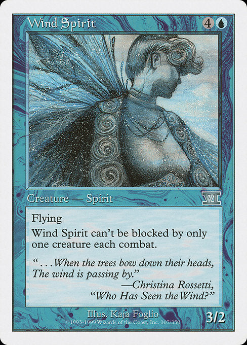 Wind Spirit - Classic Sixth Edition:  - 107 - Heavily Played