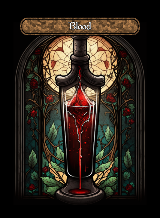 Blood Stained Glass Token