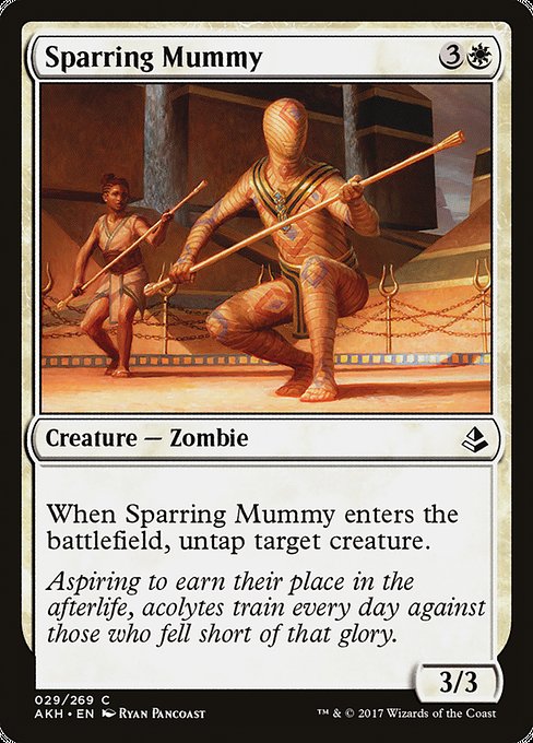 Sparring Mummy - Amonkhet:  - 29 - Lightly Played